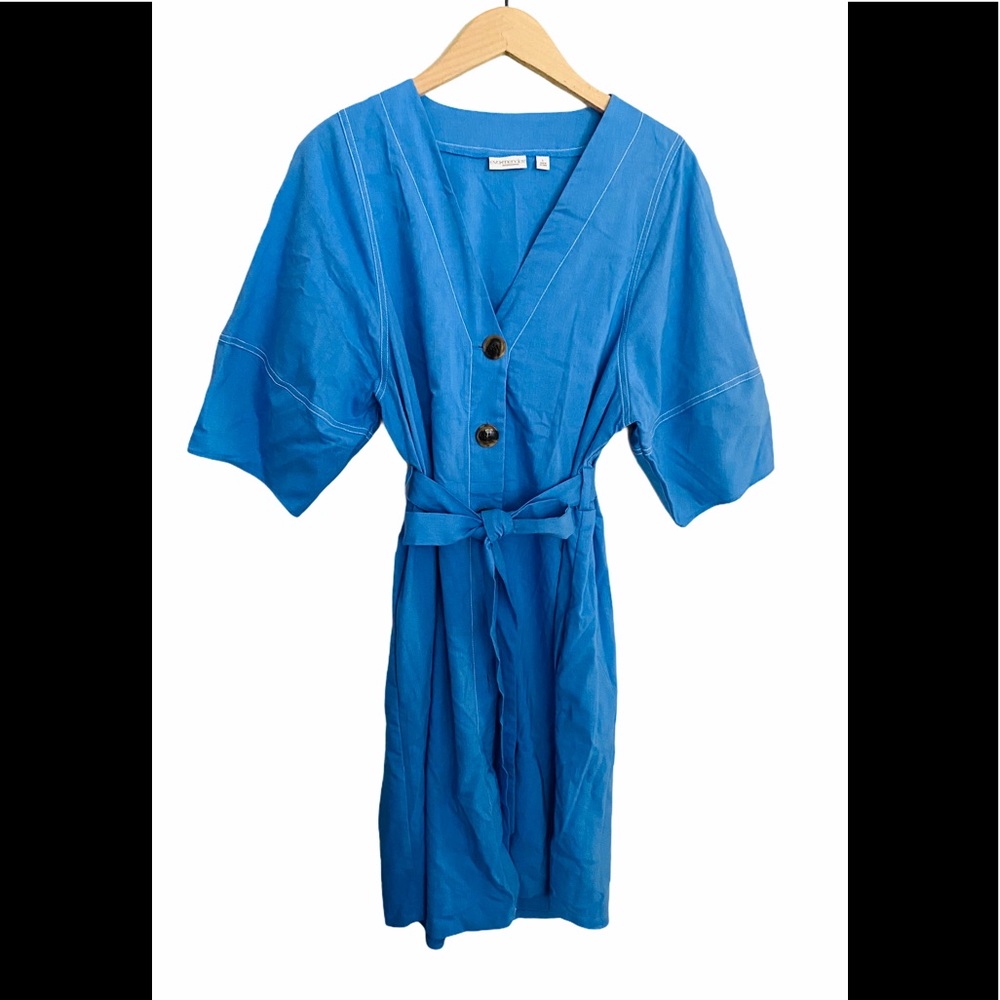 Eva Mendes for NY & Co Linen Dagmar Dress